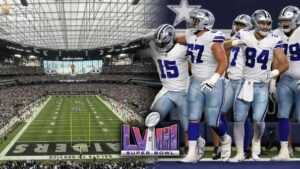 Ang larawang ito ay pinapakita ang Super Bowl 58 Cowboy 2023